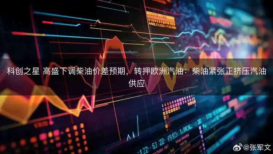 科创之星 高盛下调柴油价差预期,转押欧洲汽油:柴油紧张正挤压汽油供应